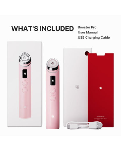 Medicube AGE‑R Booster Pro + Pink Head Case