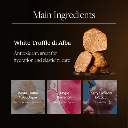 White Truffle & Vitamin E key ingredients of d’Alba Vital Spray Serum
